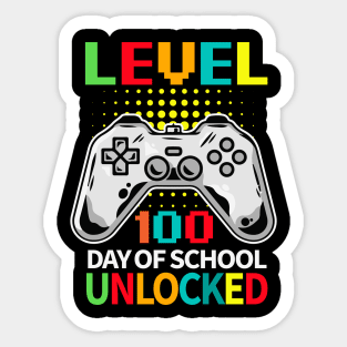 level 100 days of school unlocked Sticker